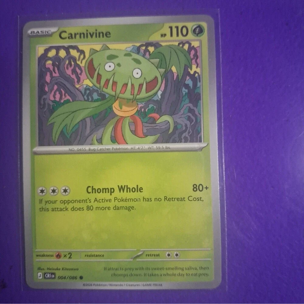 Carnivine 004/086 Me04: Chaos Rising Regular